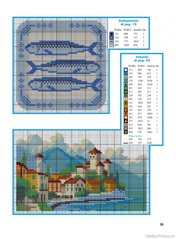 Коллекция вышивки в журнале «Profilo Punto Croce №13 2026»