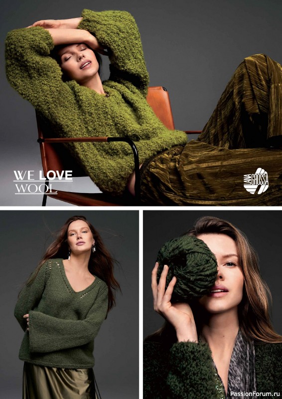 Вязаные модели в журнале «Burda Stricken №3 2026»