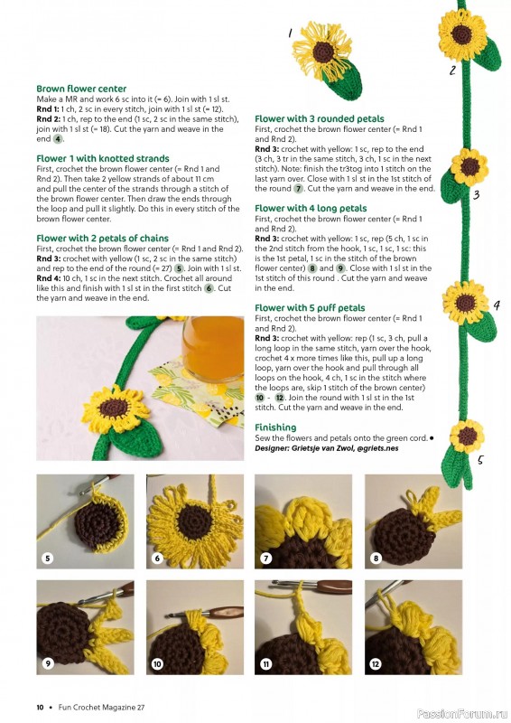 Вязаные проекты крючком в журнале &laquo;Fun Crochet Magazine №27 2026&raquo;