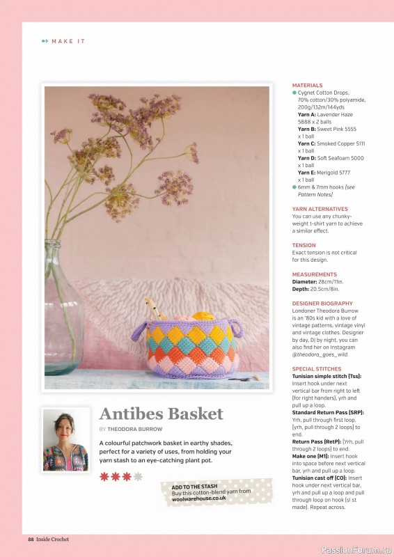 Вязаные проекты крючком в журнале &laquo;Inside Crochet №187 2026&raquo;