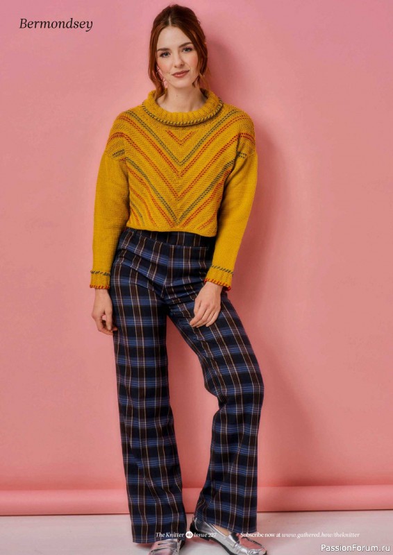 Вязаные проекты спицами в журнале «The Knitter №227 2026»