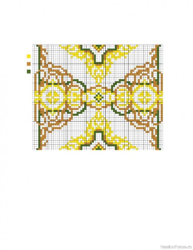 Вязаные проекты в книге &laquo;Вышиваем крестом скатерти, салфетки, рушники&raquo;. Часть1