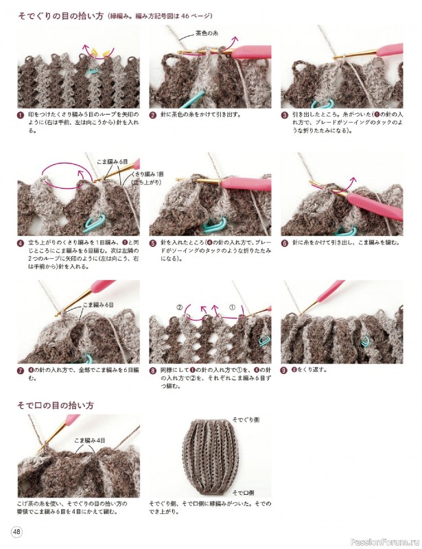 Вязаные проекты в книге &laquo;Winter Knitting with Sonomono - 2&raquo;.