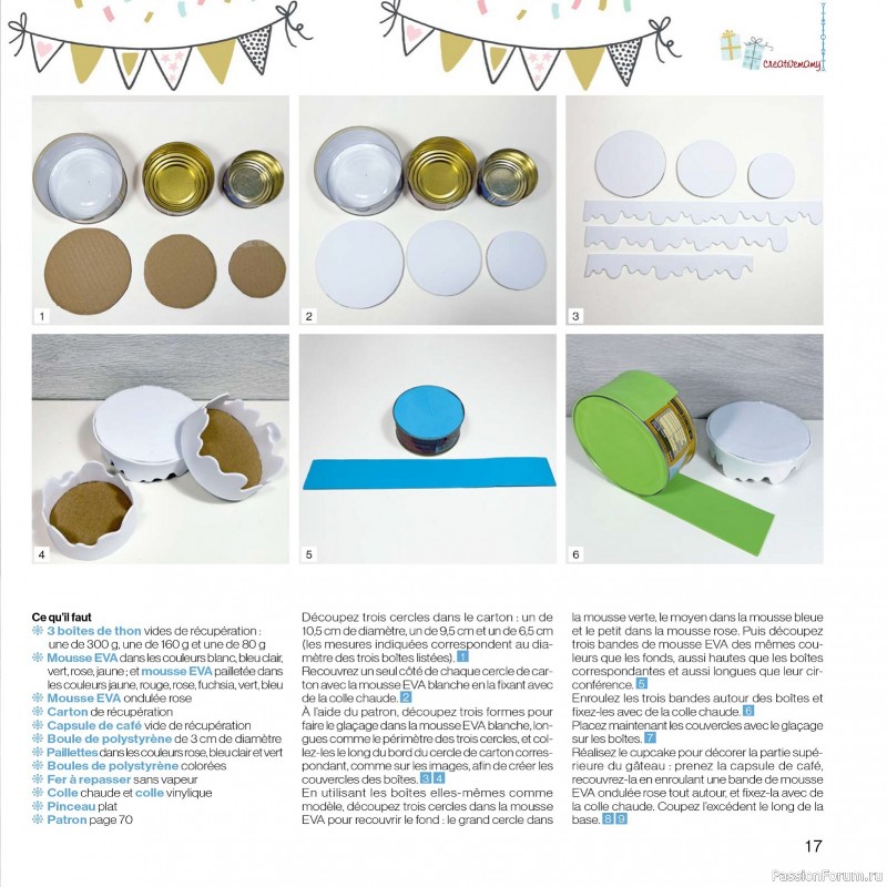 Вязаные проекты в журнале &laquo;Creer avec Creative Mamy - Fevrier-Mars 2026&raquo;