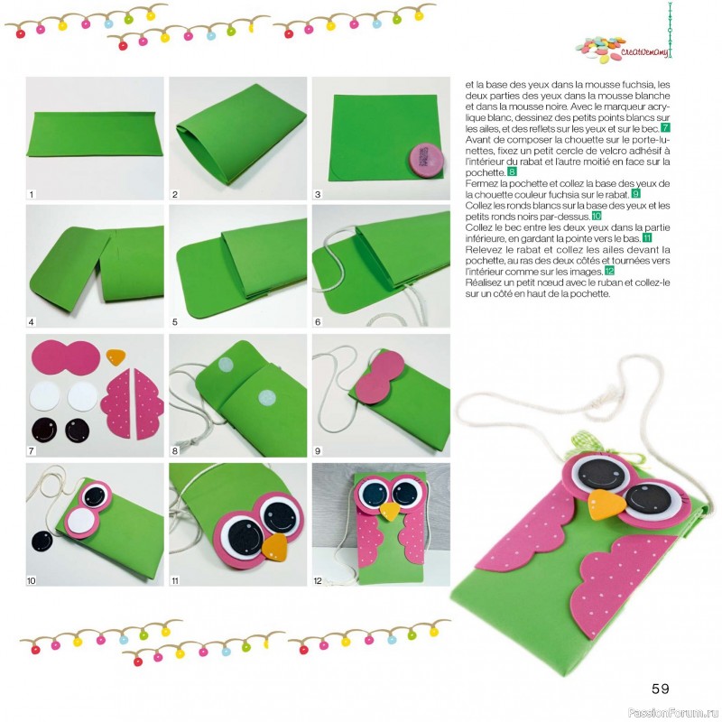 Вязаные проекты в журнале &laquo;Creer avec Creative Mamy - Fevrier-Mars 2026&raquo;