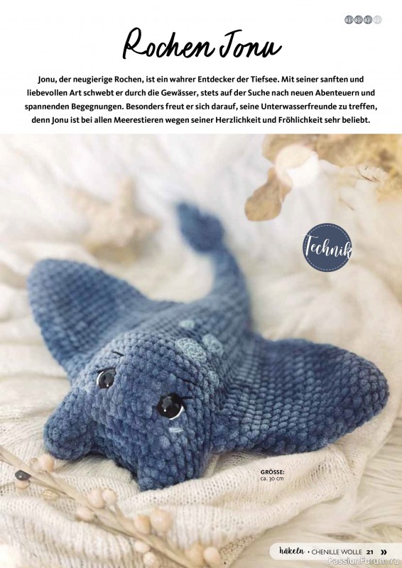 Вязаные проекты в журнале «Häkeln Das MaschenMagazin Spezial №1 2025»