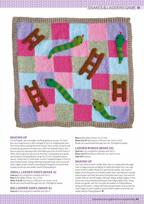 Вязаные проекты в журнале «Simply Knitting №278 2026»