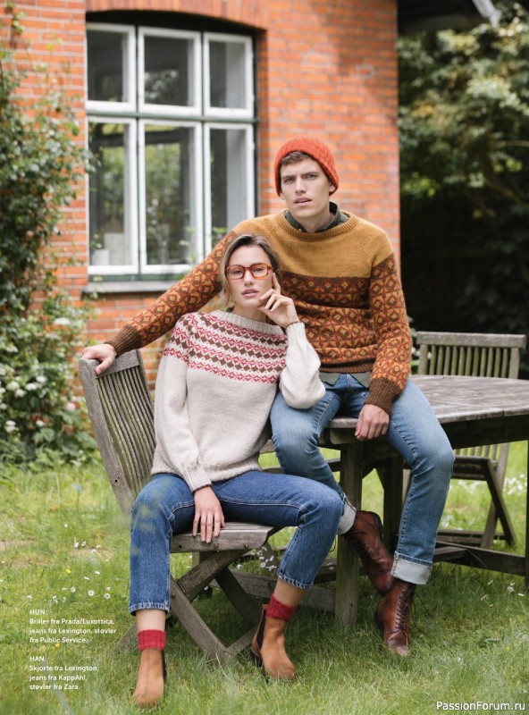 Вязаные проекты в журнале «Yarnmade №2 2019 Autumn & Winter Collection».