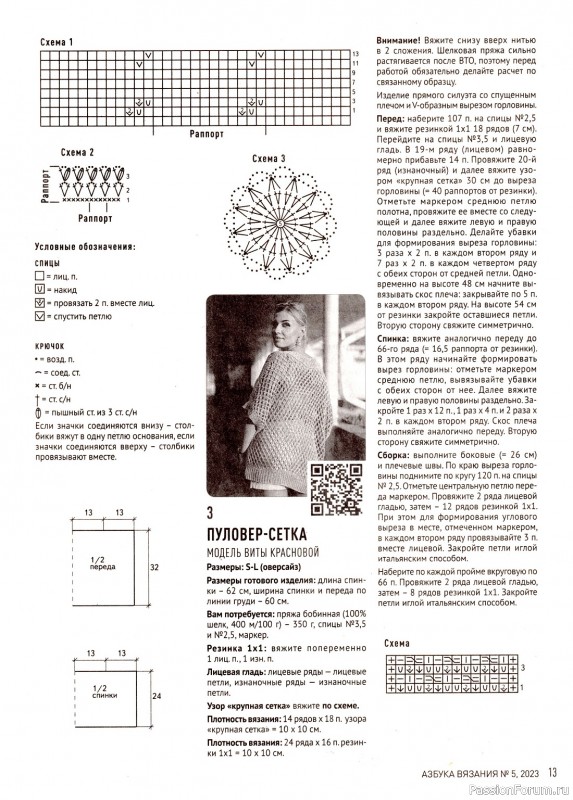 Авторские проекты в журнале «Азбука вязания №5 2023»