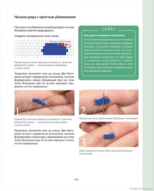 Коллекция проектов для рукодельниц в книге &laquo;Бисер шаг за шагом&raquo;. Часть 1
