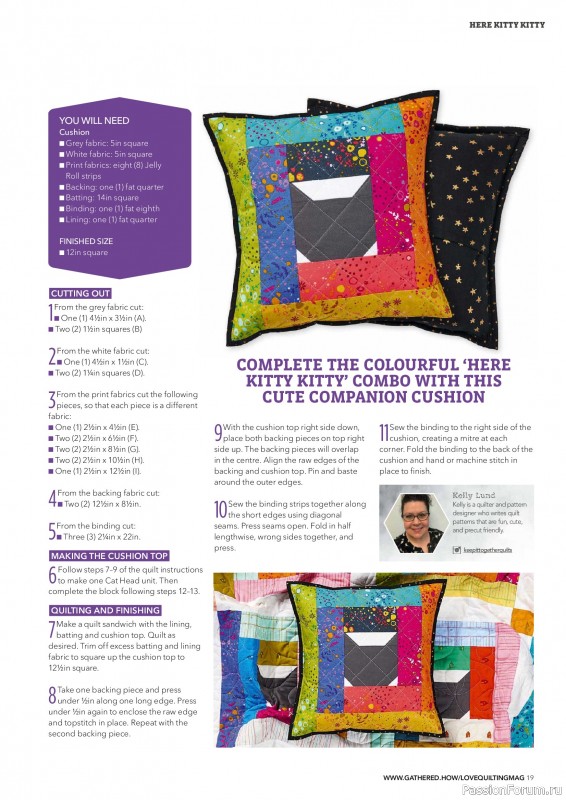 Коллекция проектов для рукодельниц в журнале &laquo;Love Patchwork & Quilting №164 2026&raquo;