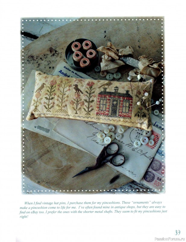 Коллекция вышивки в книге «Sewing Club»