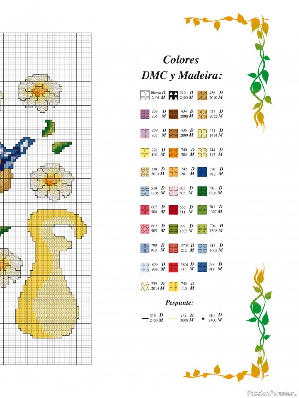 Коллекция вышивки в журнале &laquo;Solo iniciales en Punto de Cruz №1 2026&raquo;