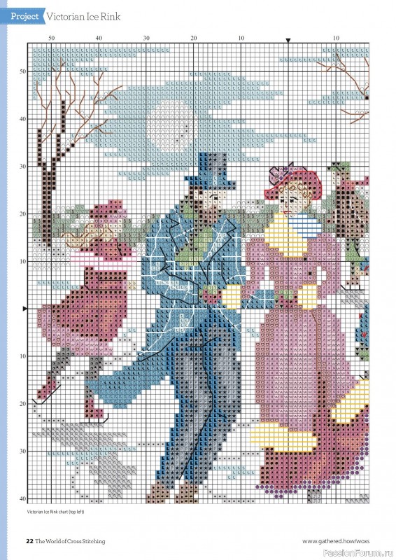 Коллекция вышивки в журнале «The World of Cross Stitching №365 2025»
