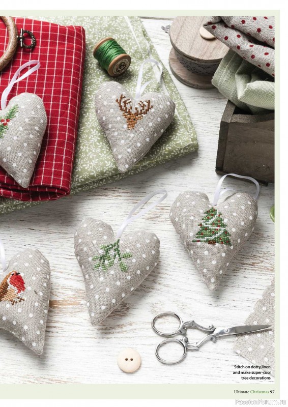 Коллекция вышивки в журнале «Ultimate CrossStitch – Christmas 2026»
