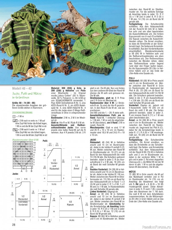 Вязаные модели для детей в журнале «Baby Strick №4 2025»