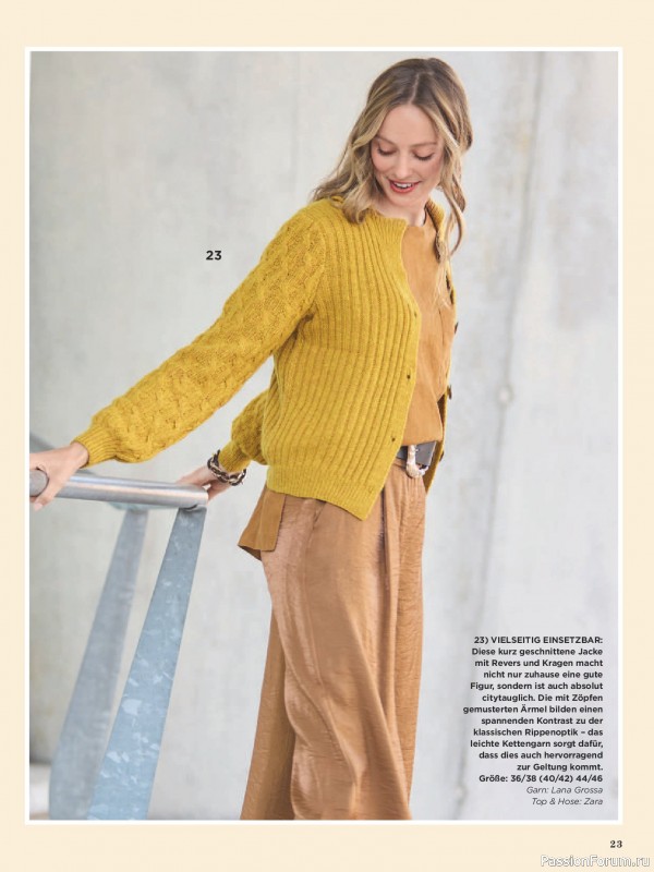 Вязаные модели в журнале &laquo;Sabrina №2 2026 Germany&raquo;