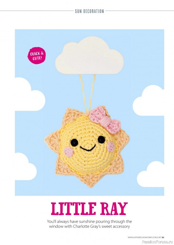 Вязаные проекты крючком в журнале «Simply Crochet №165 2025»