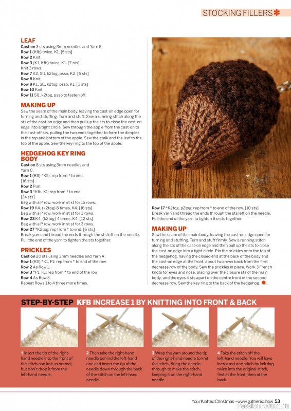 Вязаные проекты крючком в журнале «Simply Knitting - Your Knitted Christmas - 2025»