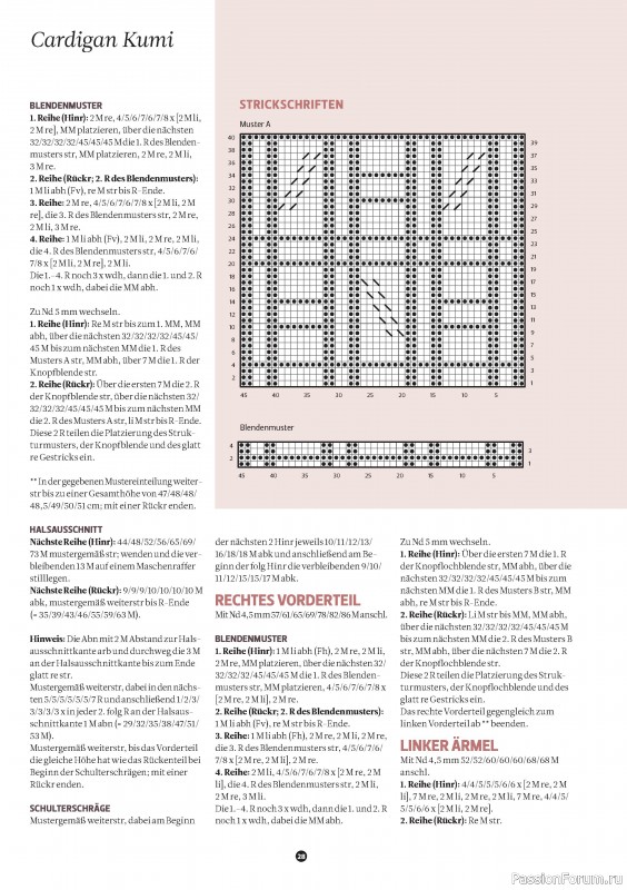 Вязаные проекты спицами в журнале «The Knitter Germany №73 2024»