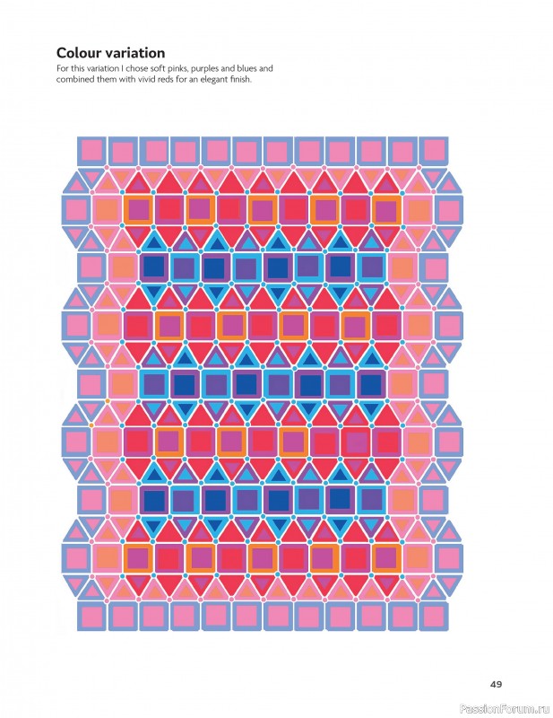 Вязаные проекты в книге «Block-by-Block Blankets and Afghans».
