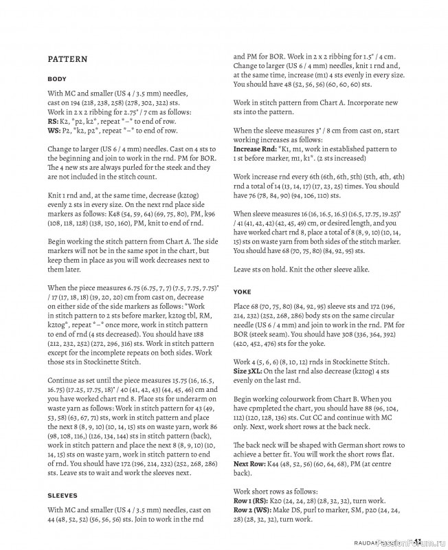 Вязаные проекты в книге &laquo;Knitted Kalevala II&raquo;. Часть 1