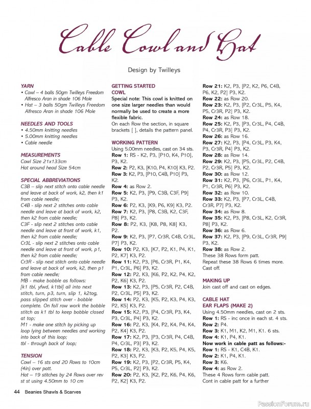 Вязаные проекты в журнале «Beanies Shawls & Scarves №7 2025»