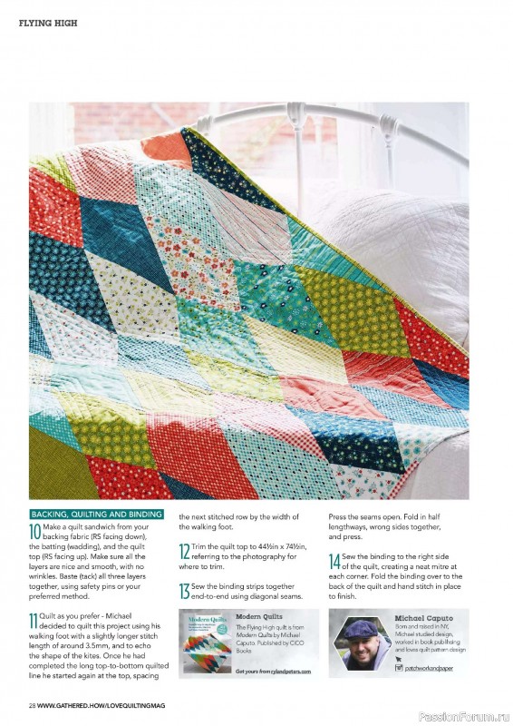 Коллекция проектов для рукодельниц в журнале «Love Patchwork & Quilting №149 2025»