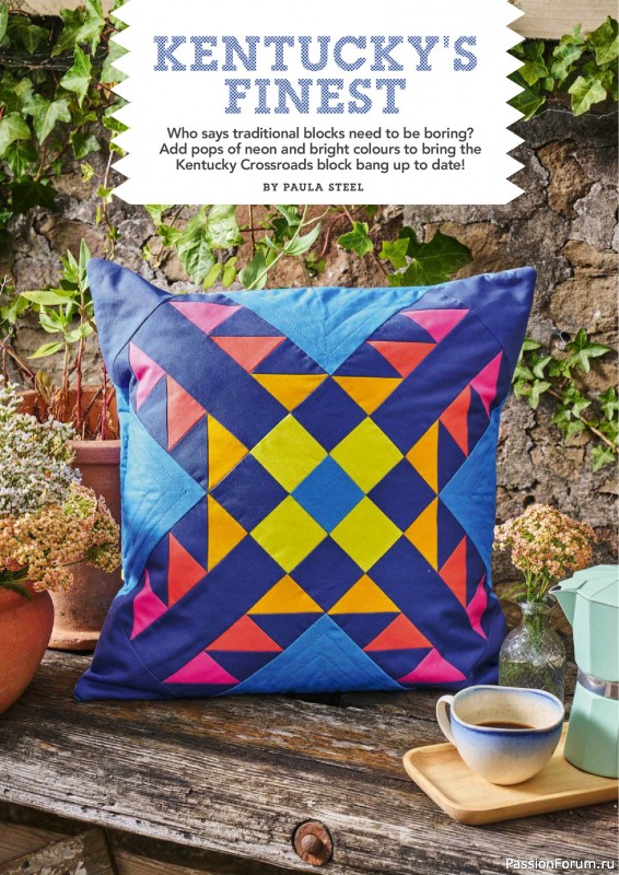 Коллекция проектов для рукодельниц в журнале «Love Patchwork & Quilting №153 2025»