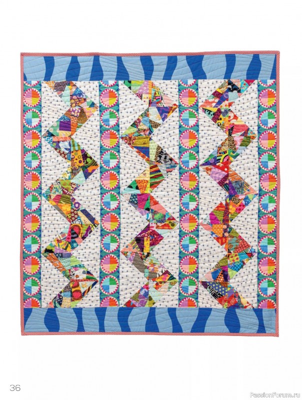 Коллекция проектов для рукодельниц в журнале «Quilters Companion №136 2025»