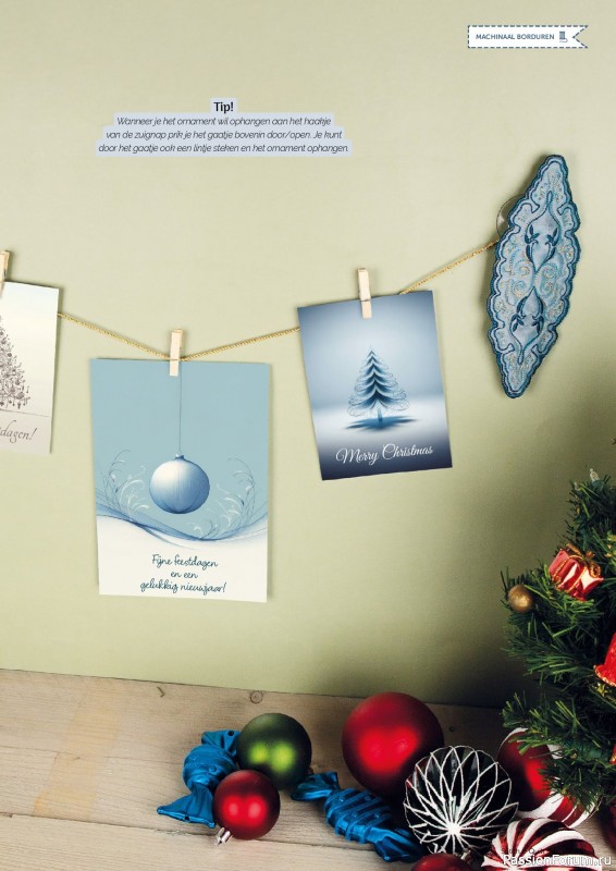 Коллекция проектов для рукодельниц в журнале «Stitch & Quilt №94 Kerstspecial 2025»