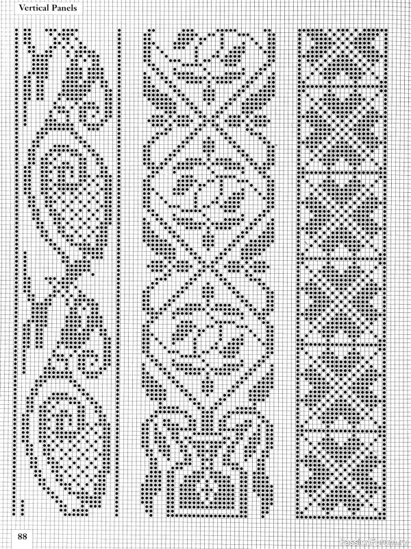 Коллекция узоров в книге «Charts for Colour Knitting». Продолжение