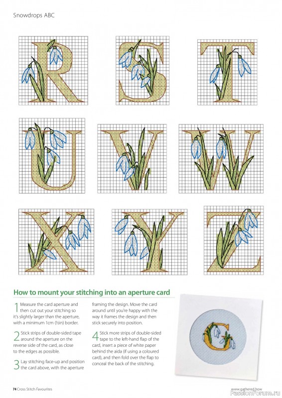 Коллекция вышивки в журнале &laquo;Cross Stitch Favourites - Spring 2025&raquo;