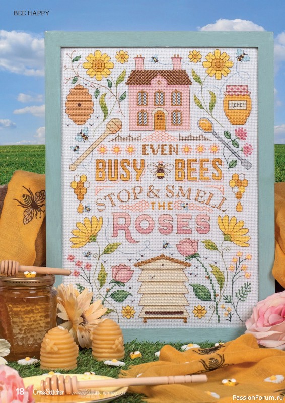 Коллекция вышивки в журнале «CrossStitcher №409 2024»