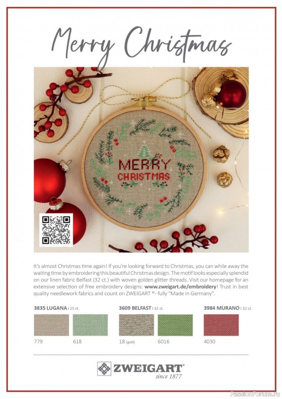 Коллекция вышивки в журнале «CrossStitcher №428 2025»