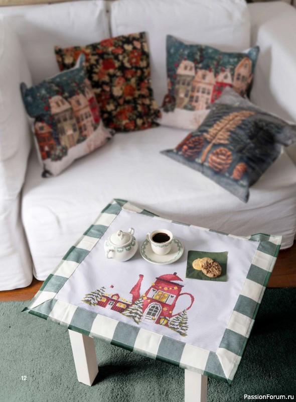 Коллекция вышивки в журнале «Profilo Punto Croce №10 2025»