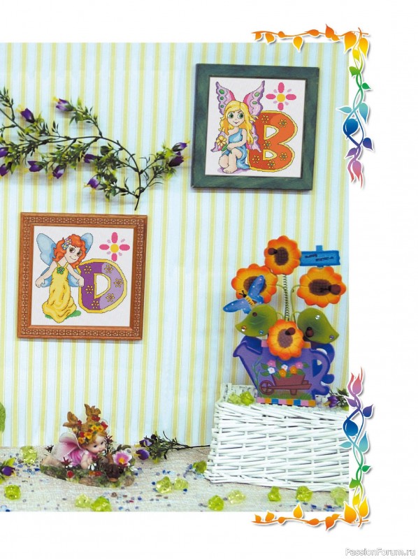 Коллекция вышивки в журнале &laquo;Solo iniciales en Punto de Cruz №2 2026&raquo;