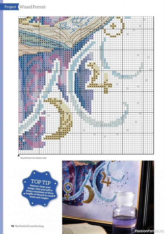 Коллекция вышивки в журнале «The World of Cross Stitching №323 2022»