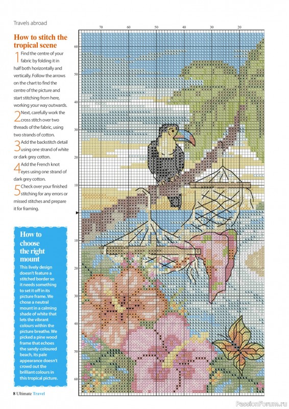Коллекция вышивки в журнале &laquo;Ultimate Cross Stitch Travel 2026&raquo;