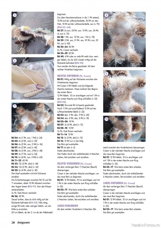 Вязаные проекты крючком в журнале «Amigurumi Magazin №28 2026»