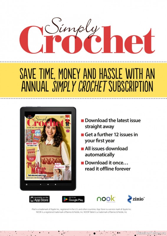Вязаные проекты крючком в журнале &laquo;Simply Crochet №171 2026&raquo;