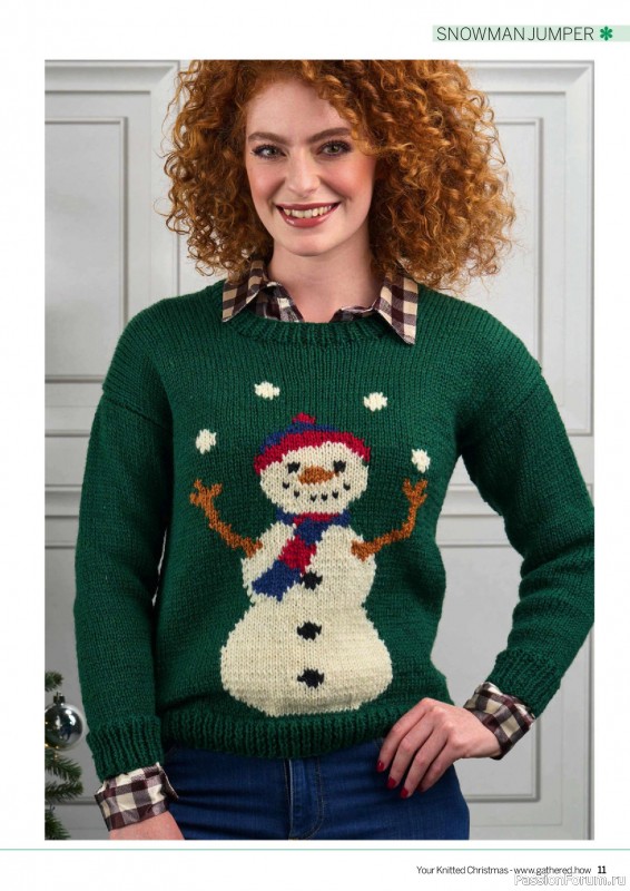 Вязаные проекты крючком в журнале «Simply Knitting - Your Knitted Christmas - 2025»