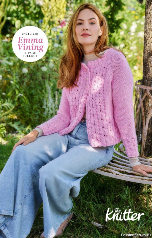 Вязаные проекты спицами в журнале «The Knitter №232 2026»