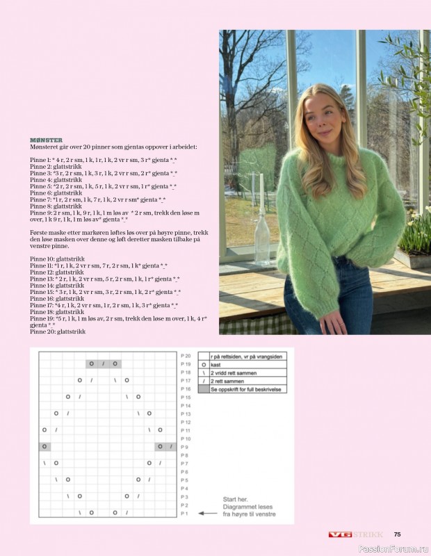 Вязаные проекты спицами в журнале «VG Strikk Magazine №48 2025»