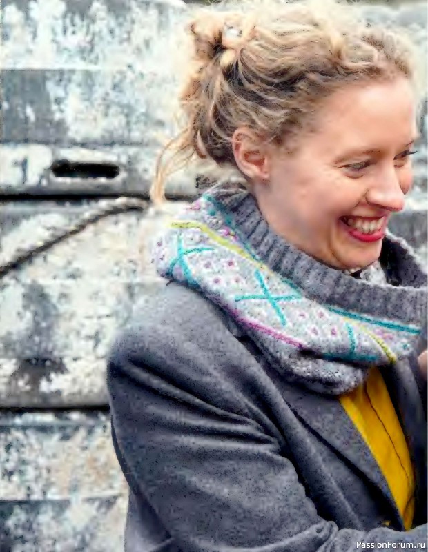Вязаные проекты в книге «More Easy Fairisle Knits».