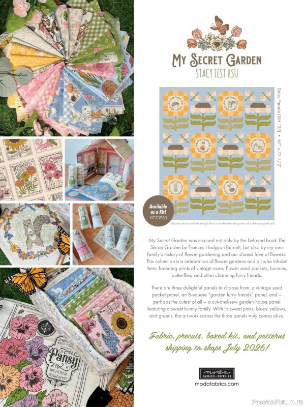 Коллекция проектов для рукодельниц в журнале &laquo;American Patchwork & Quilting №199 2026&raquo;