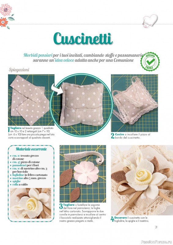 Коллекция проектов для рукодельниц в журнале &laquo;I Love Cucito №68 2026&raquo;