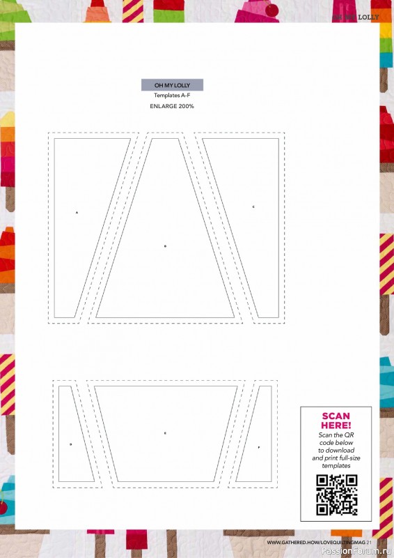 Коллекция проектов для рукодельниц в журнале «Love Patchwork & Quilting №153 2025»