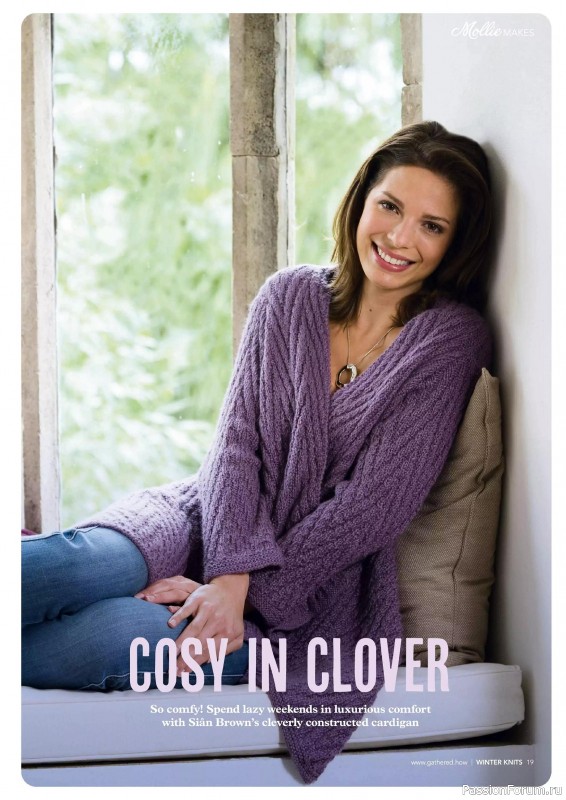 Коллекция проектов для рукодельниц в журнале «Mollie Makes Christmas Crafting – Winter Knits 2025»