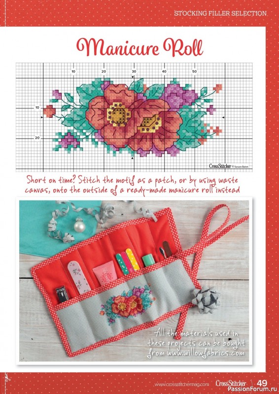 Коллекция вышивки в журнале «CrossStitcher №388 2022»